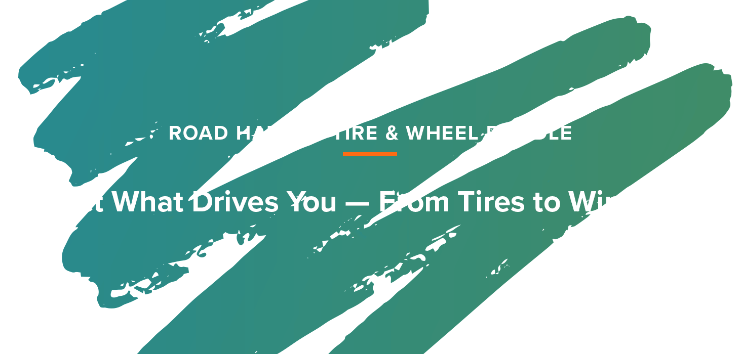 Road Hazard Tire and Wheel Bundle